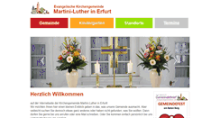 Desktop Screenshot of martini-luther.de